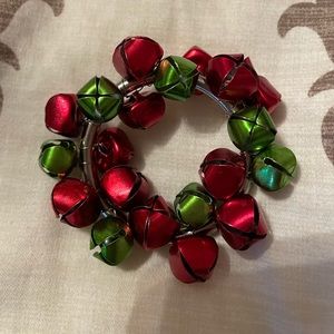 Are of four Christmas napkin rings